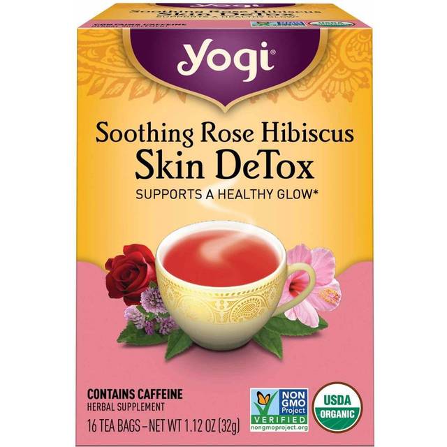 Soothing Rose Hibiscus Skin DeTox Tea