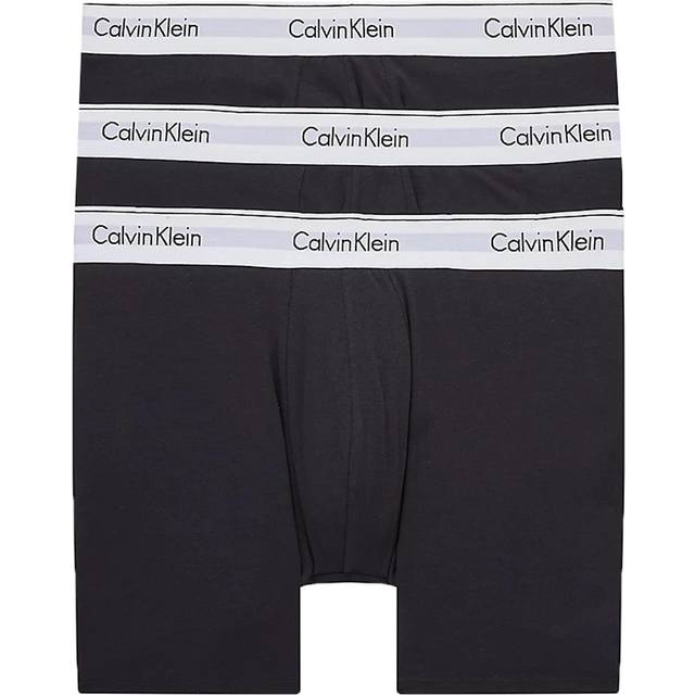 Mens Calvin Klein multi Modern Cotton Stretch Briefs (Pack of 3