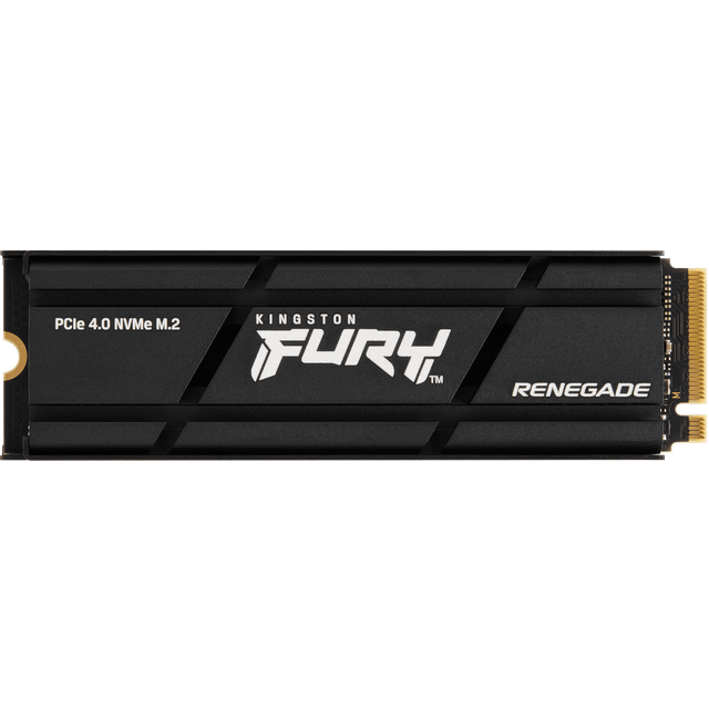 Kingston Fury Renegade PCIe 4.0 NVMe M.2 SSD Heatsink 2TB • Pris »
