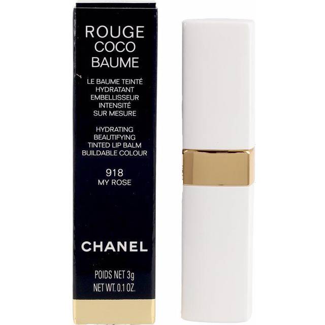 ROUGE COCO BAUME Hydrating beautifying tinted lip balm buildable colour 918  - My rose