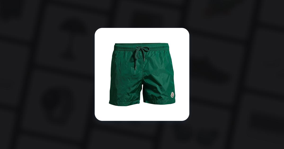 Moncler Swim Shorts - Dark Green (1 butiker) • Priser