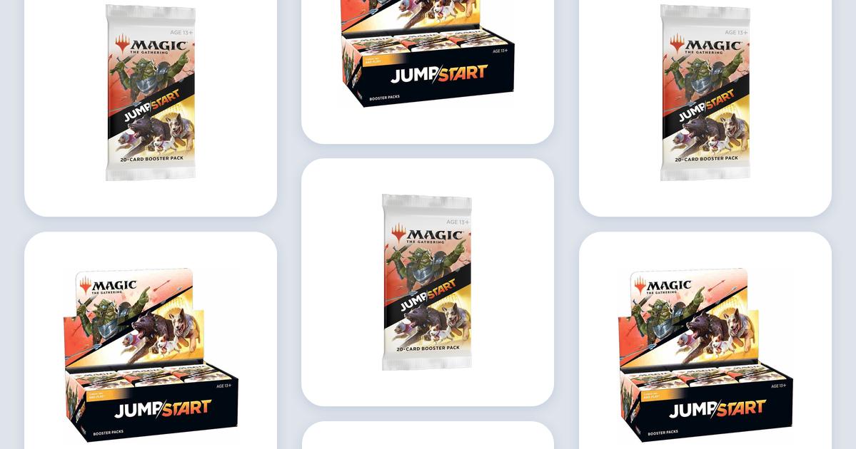 Magic the Gathering Jumpstart Booster Box 24 Packs for sale online