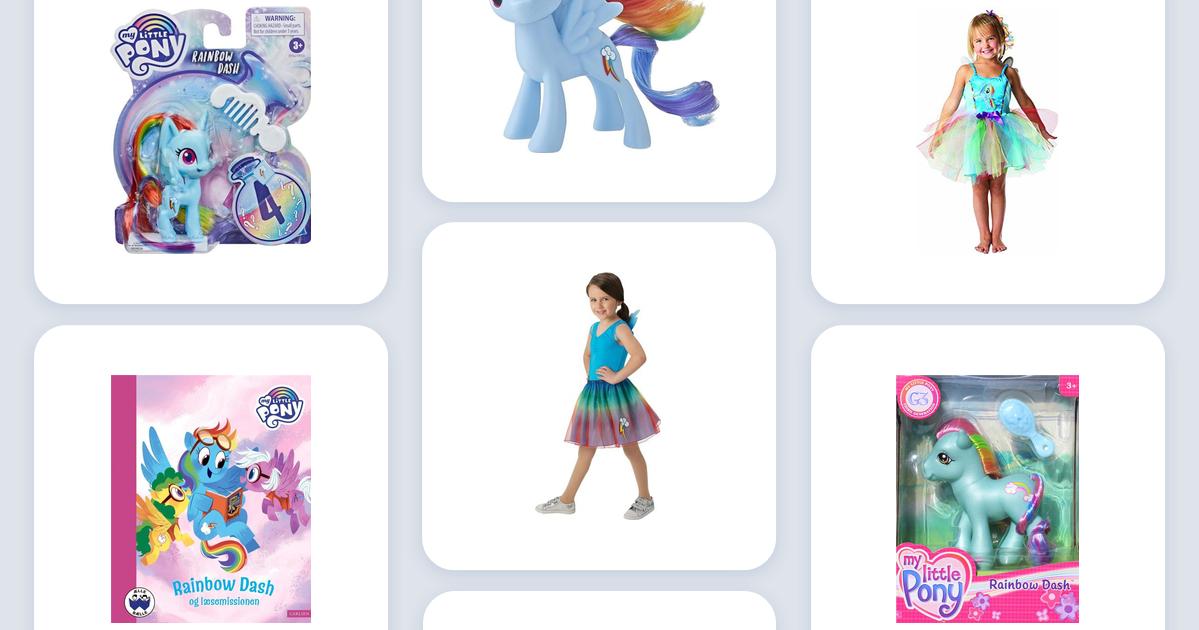 Hasbro Little Girls My Little Pony Cotton Baseball Cap Dimensional Ears Age 4-7 Rainbow Dash 