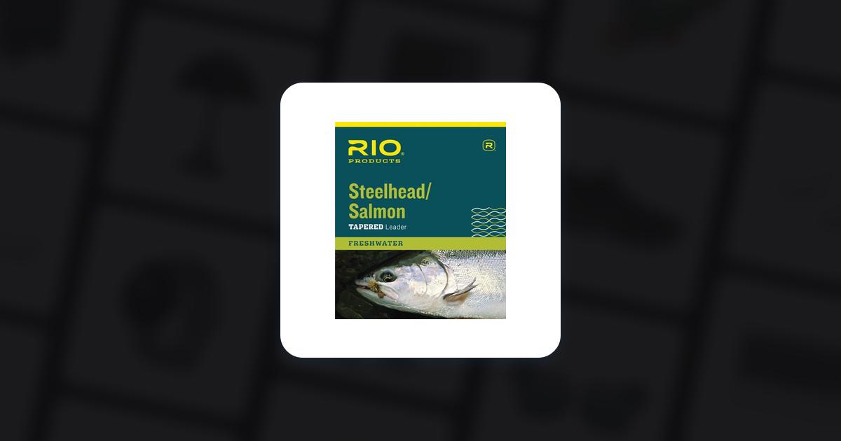 RIO Salmon/Steelhead Leader 9ft 0,43mm/10kg • Pris