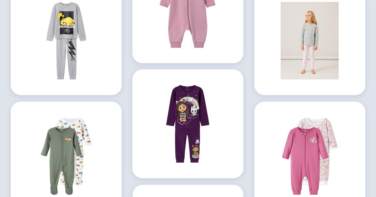 Name It Pyjamasar Barnkläder • Se pris på PriceRunner »